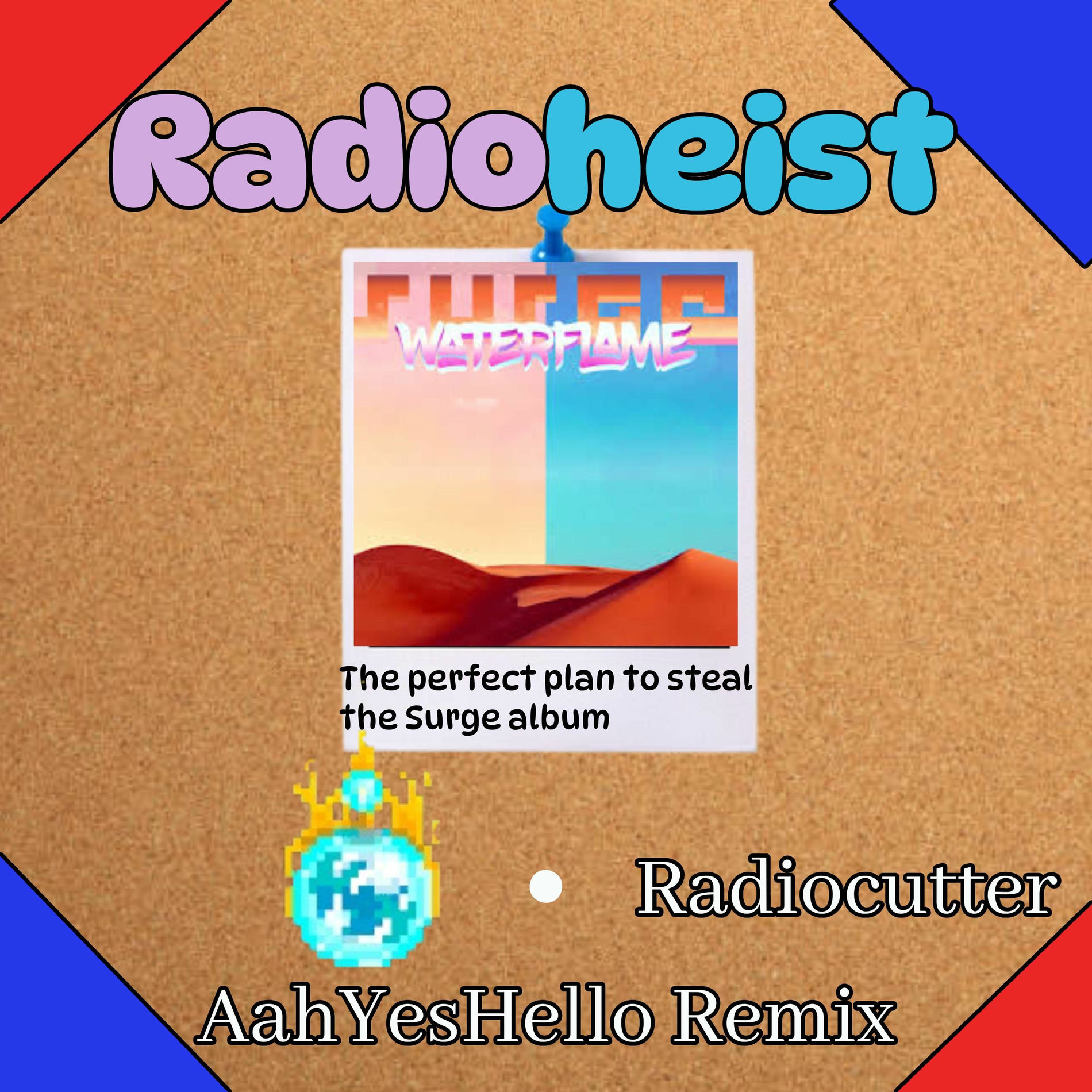 Album cover of Radiocutter (feat Waterflame) [AahYesHello Remix: Radioheist]