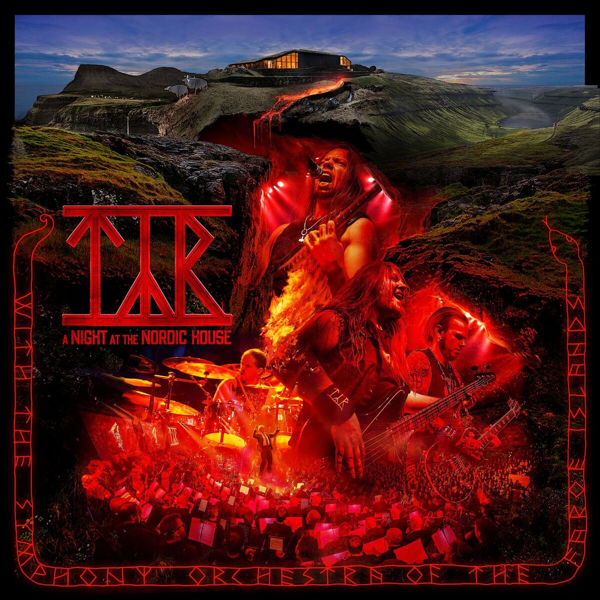 Album cover of A Night at the Nordic House (Live with the Symphony Orchestra of the Faroe Islands)