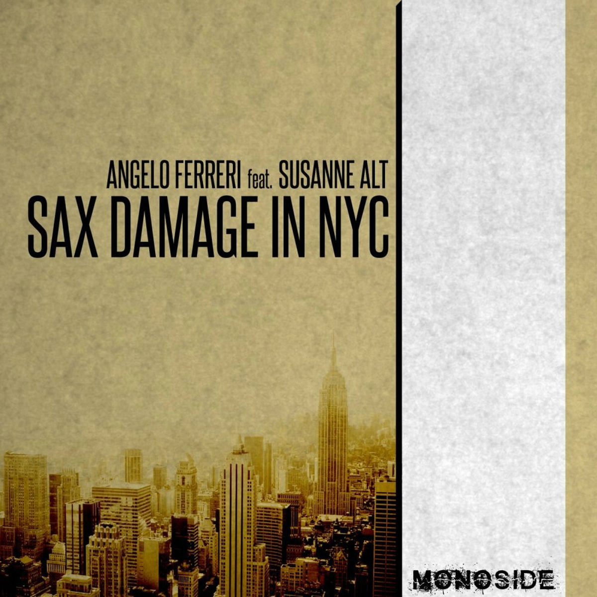 Album cover of Sax Damage In NYC
