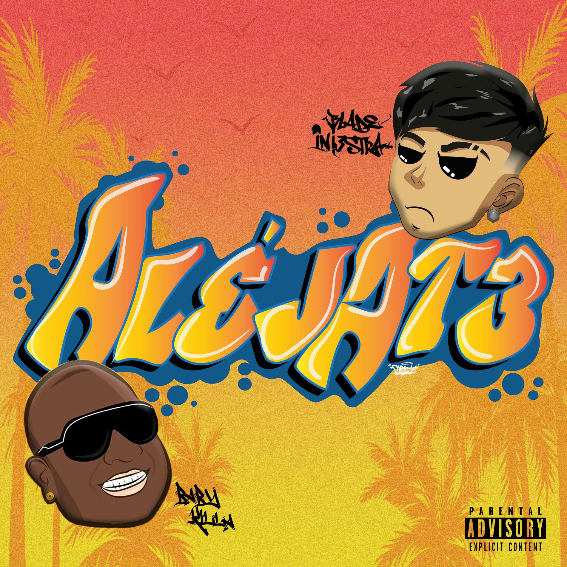Album cover of ALÉJATE (feat. Baby Killa & Dayner 