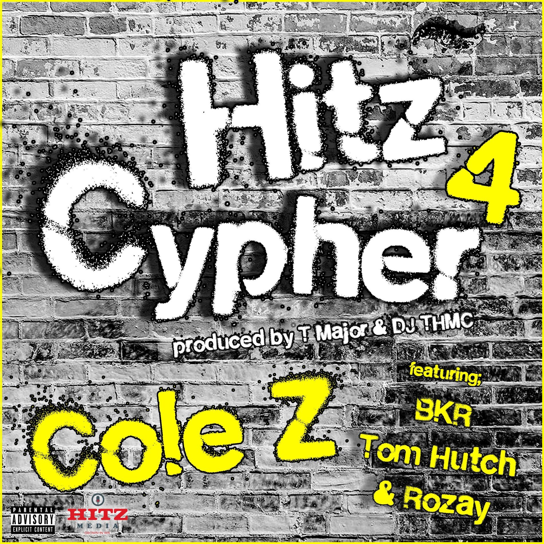 Album cover of Hitz Cypher 4 (feat. Cole Z, BKR, Tom Hutch, Rozay, DJ THMC & T Major)