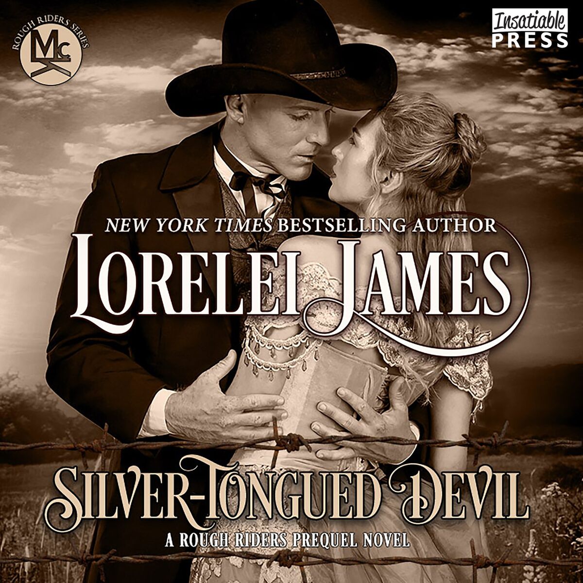 Album cover of Silver-Tongued Devil - A Rough Riders Prequel Novel - Rough Riders (Unabridged)