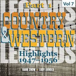 Cover of Country & Western. Part 1. Highlights 1947-1956. Vol. 7