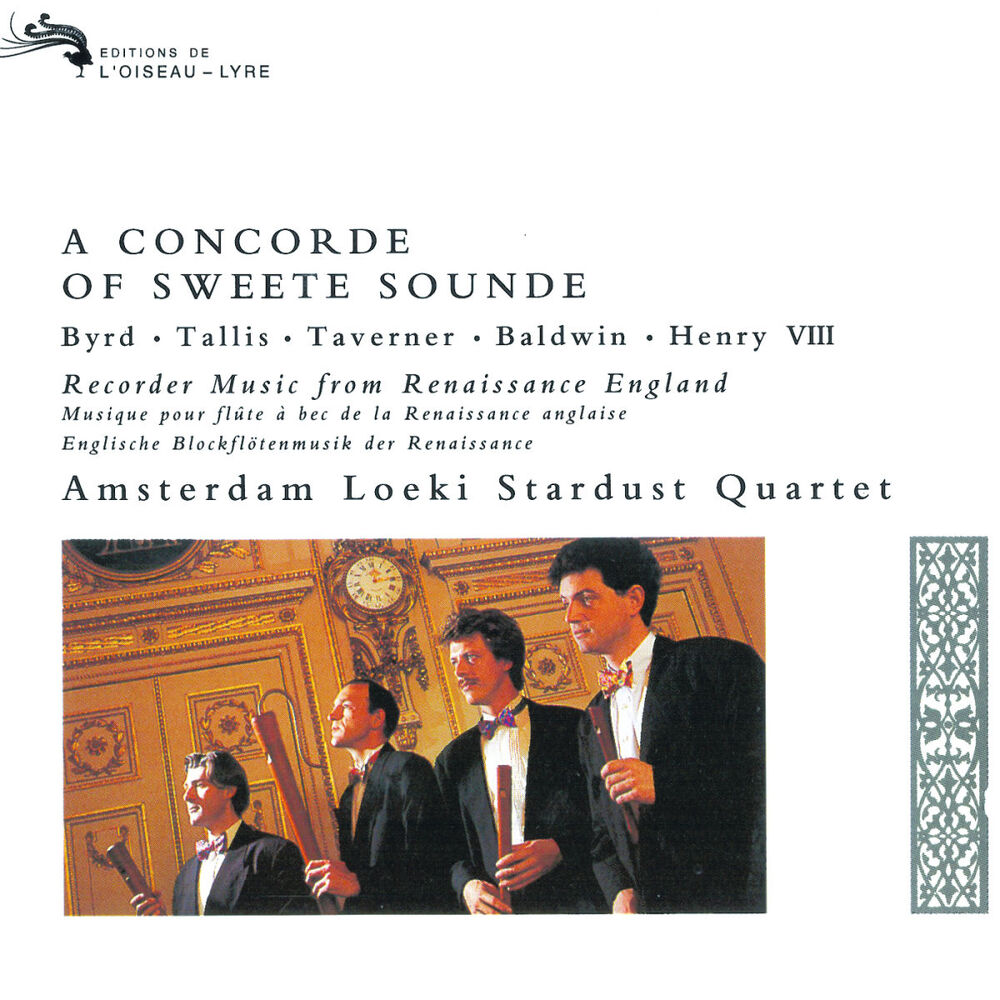 Picture of A Concorde of Sweete Sounde - Music by Byrd, Tallis, Taverner etc