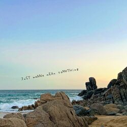 Cover of JuST waNNa mEAn soMeTHing