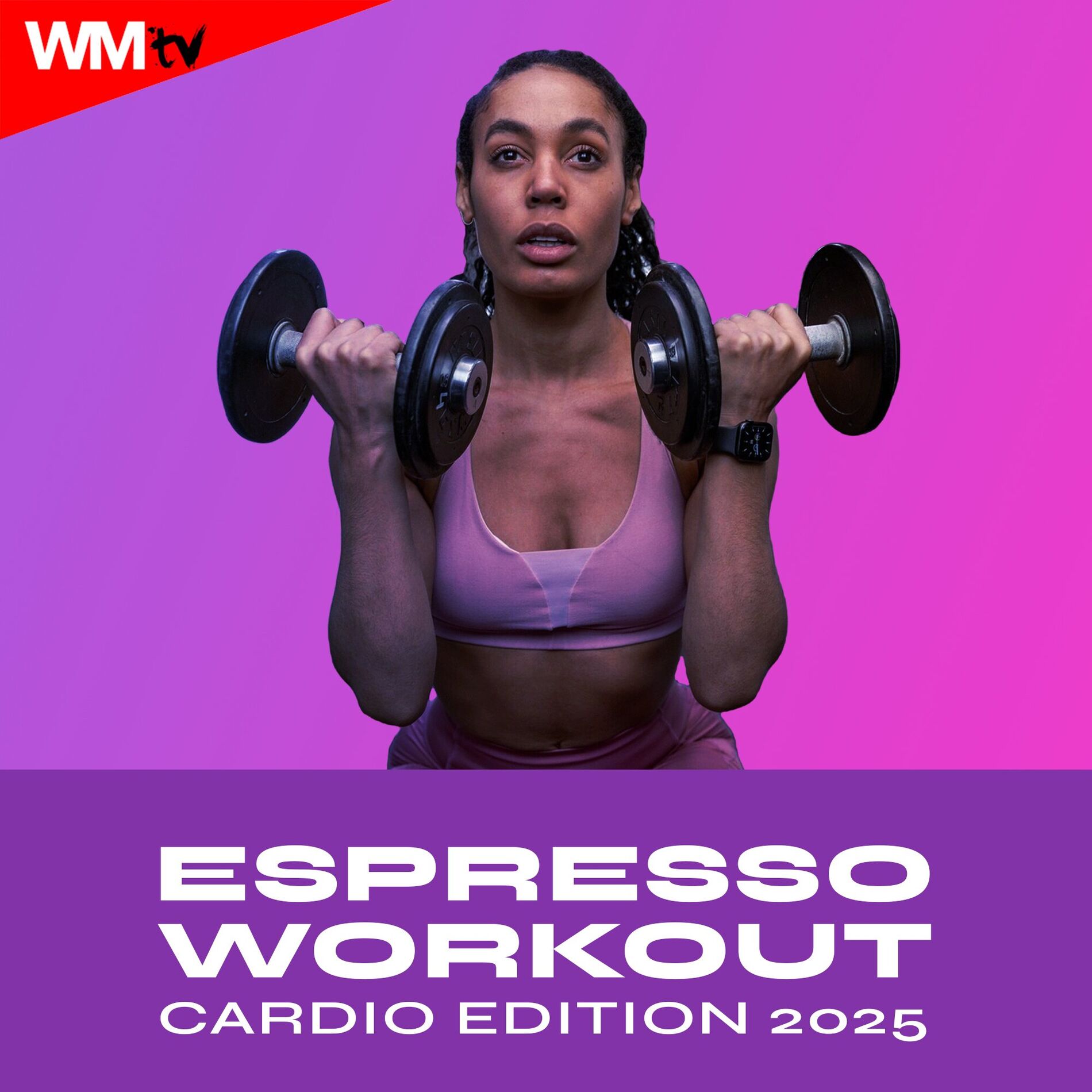 Album cover of Espresso Workout Cardio Edition 2025 (40 Minutes Non-Stop Mixed Compilation for Fitness & Workout - 128 Bpm / 32 Count)