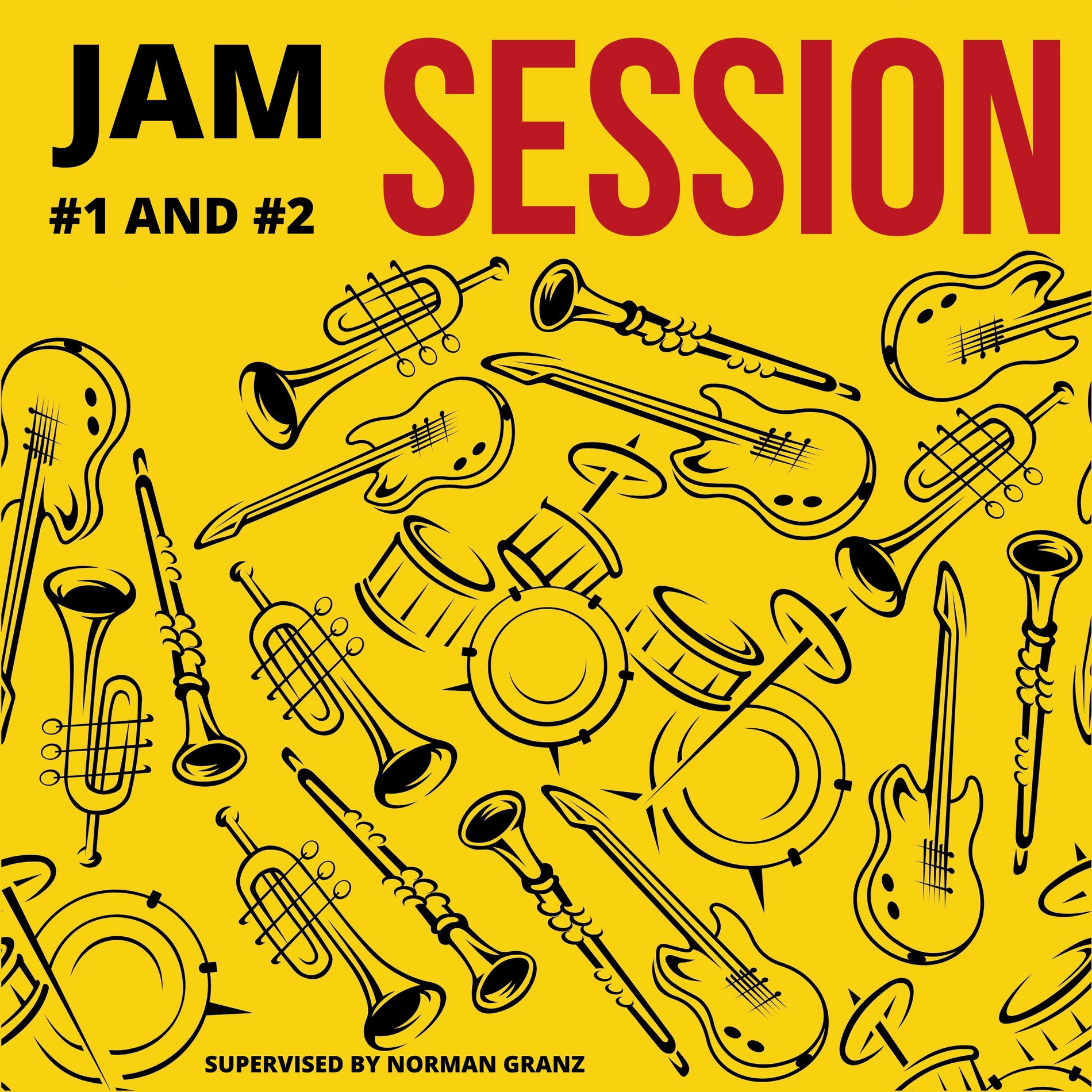 Album cover of Norman Granz' Jam Session #1 and #2