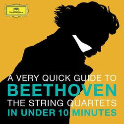 Cover of Beethoven: The String Quartets in under 10 minutes