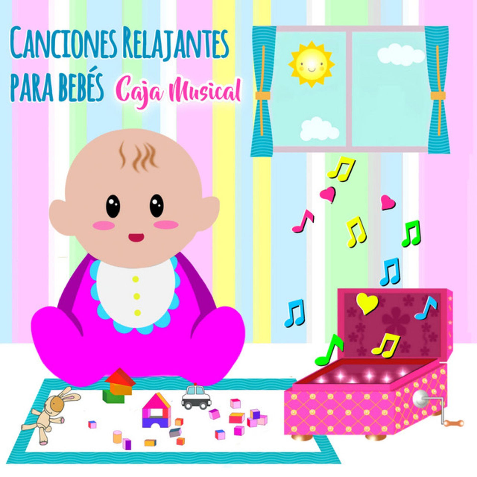 Album cover of Canciones Relajantes para Bebés Caja Musical