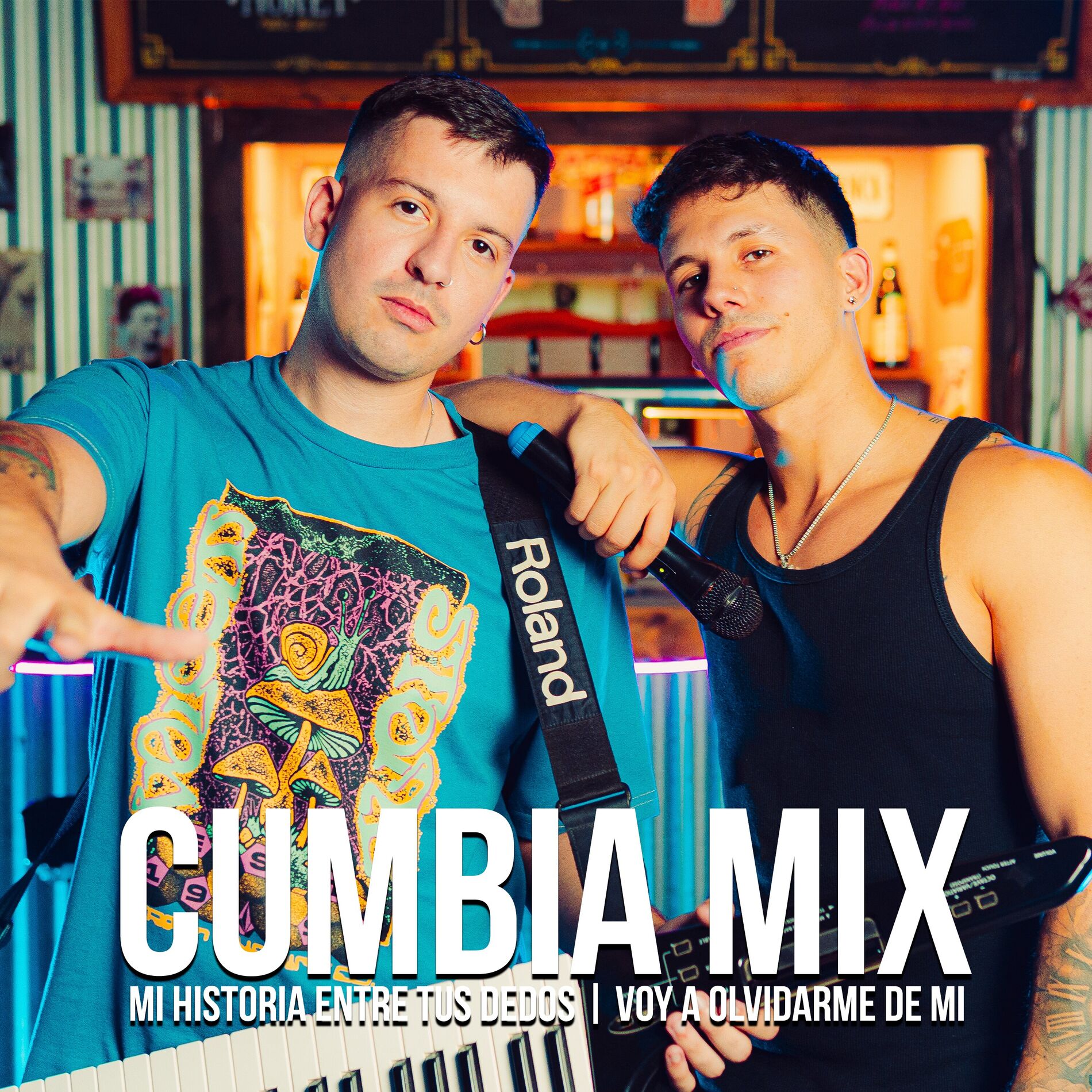 Album cover of Mi Historia Entre Tus Dedos / Voy a Olvidarme de Mi (Cumbia Mix)