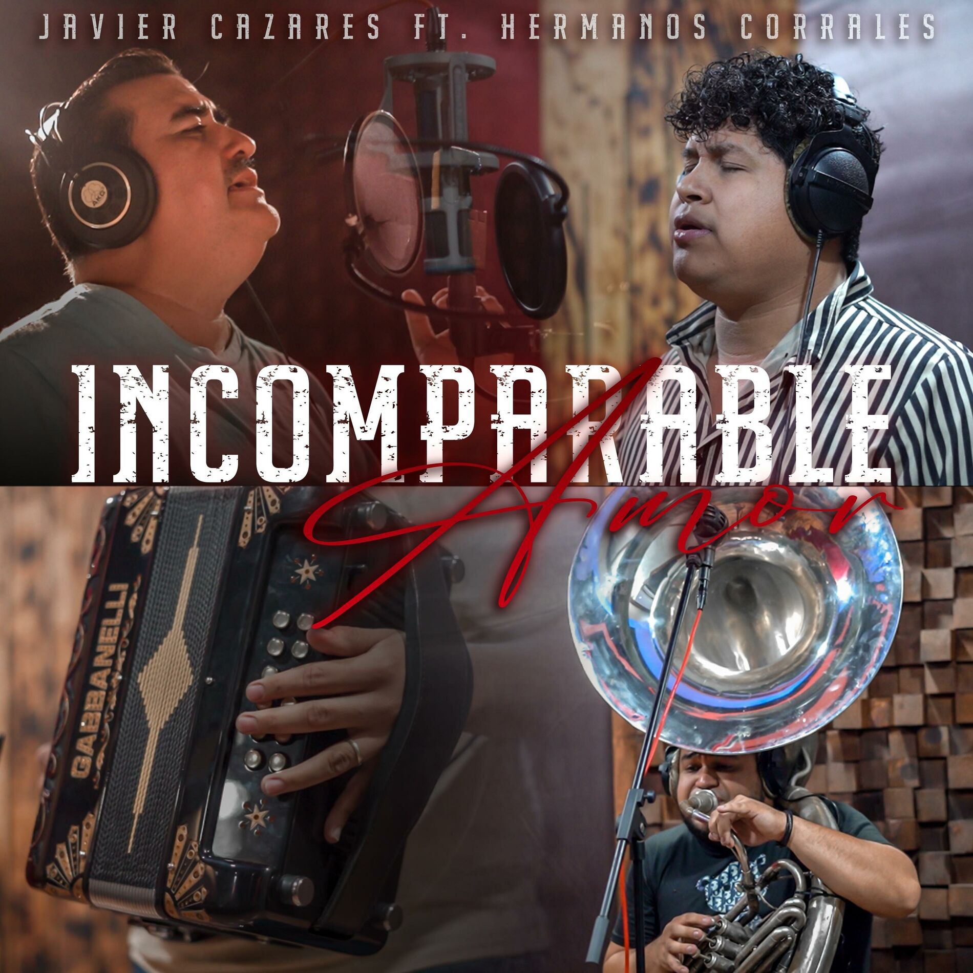 Album cover of Incomparable Amor (feat. Hermanos Corrales)