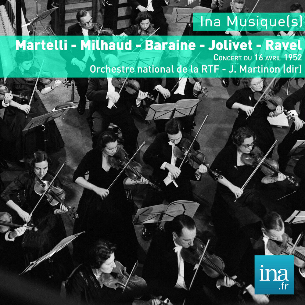 Picture of Martelli - Milhaud - Baraine - Jolivet - Ravel