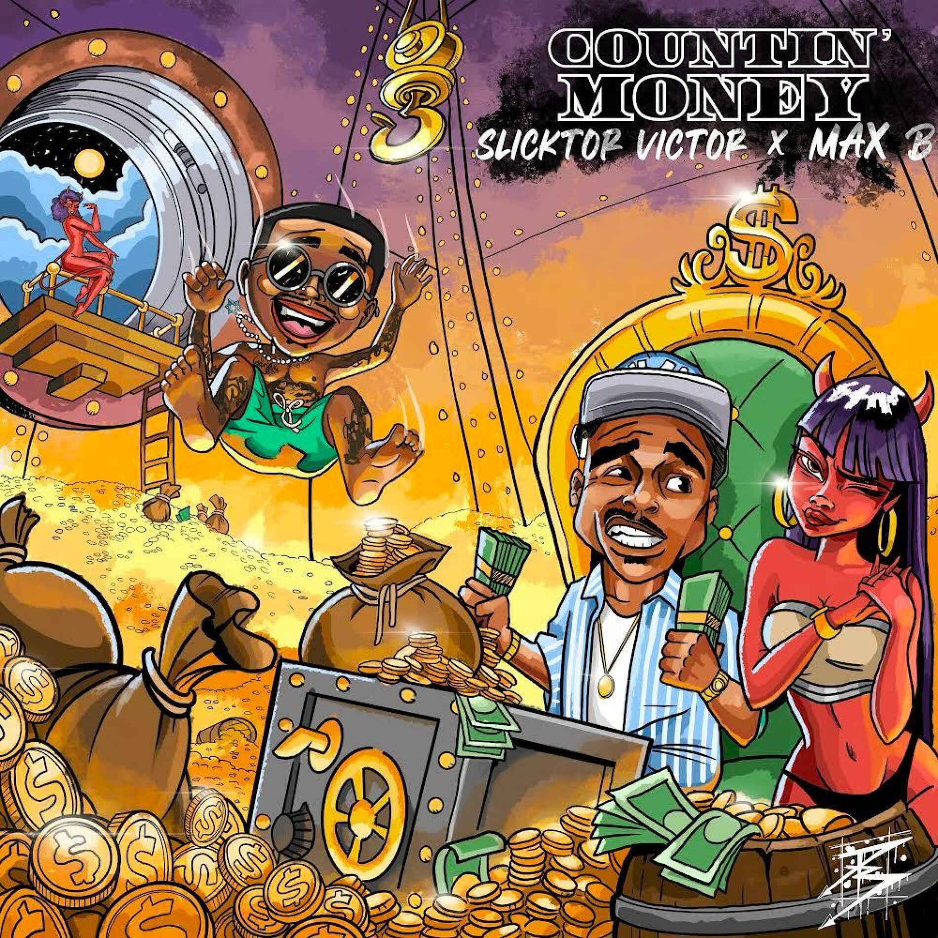 Album cover of Countin Money (feat. Max B)