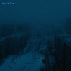 Cover of here with me (electric guitar)