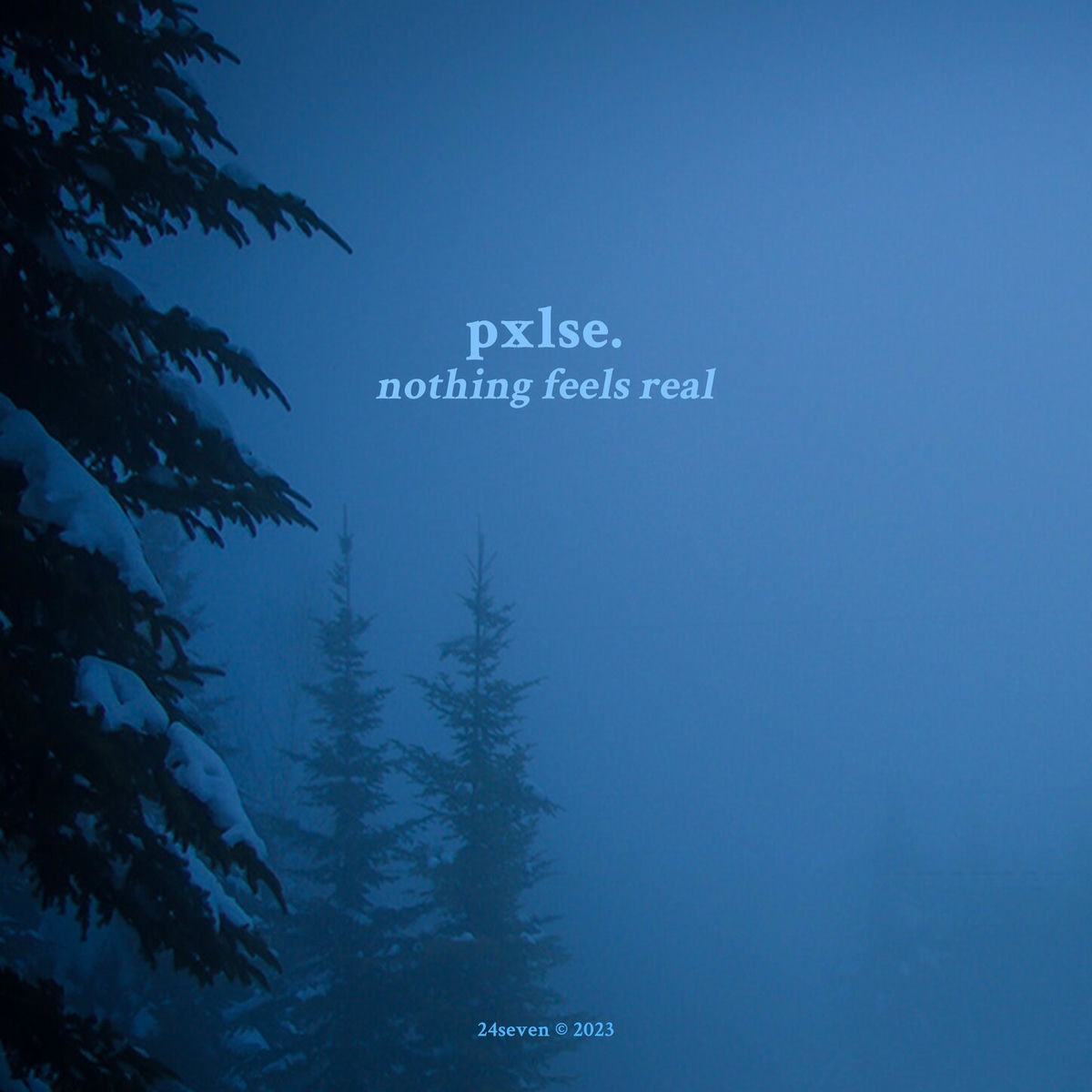 Album cover of nothing feels real