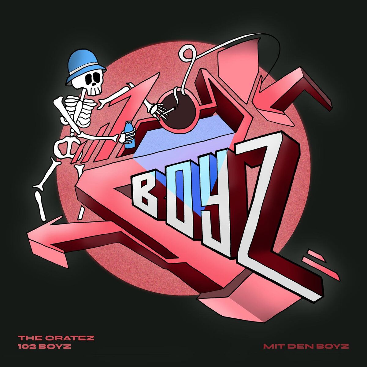 Album cover of Mit den Boyz (feat. Chapo102, Skoob102 & Stacks102)