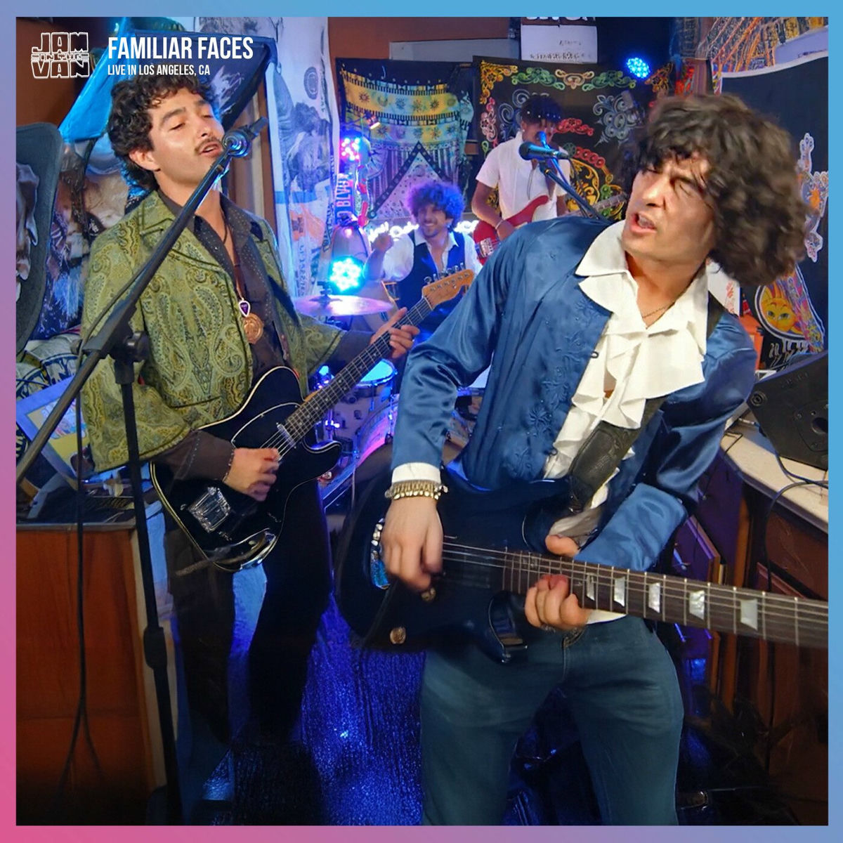Album cover of Familiar Faces - Jam in the Van (Live Session, Los Angeles, CA)