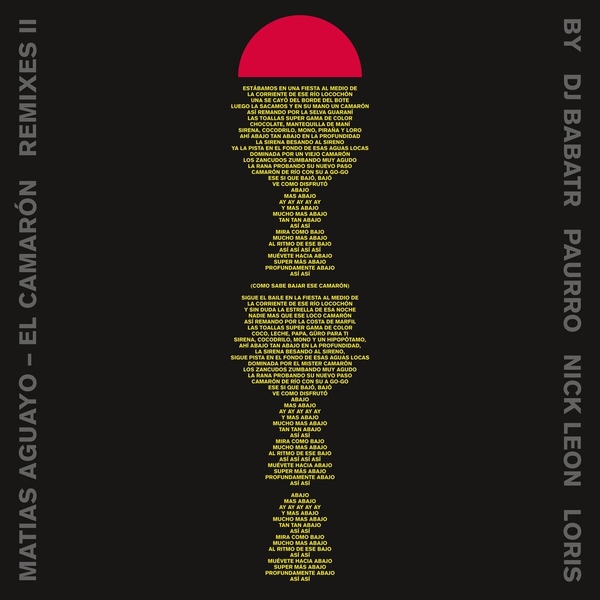 Album cover of El Camaron (Remixes)