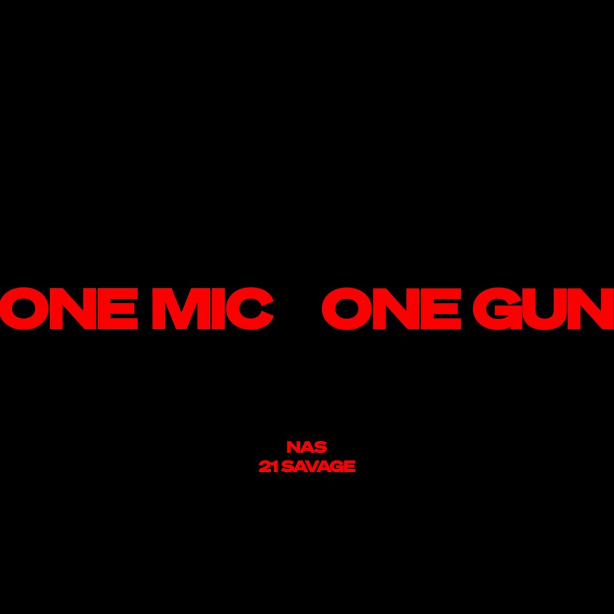 Album cover of One Mic, One Gun