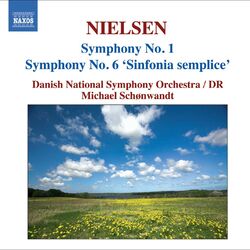 Cover of Nielsen, C.: Symphonies, Vol. 1 - Nos. 1 and 6, "Sinfonia Semplice"