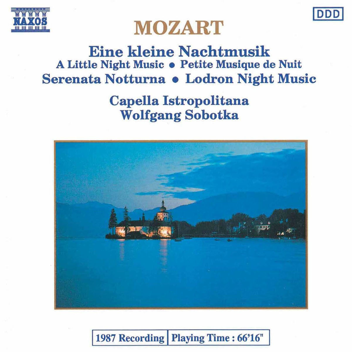 Album cover of Mozart: Kleine Nachtmusik (Eine) / Serenata Notturna / Divertimento No. 10