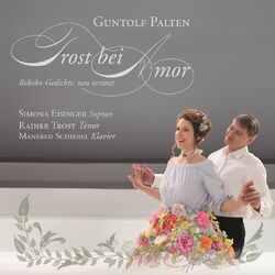 Cover of Trost bei Amor: Rokoko-Gedichte, neu vertont