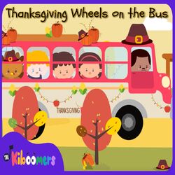 Cover of Thanksgiving Wheels on the Bus