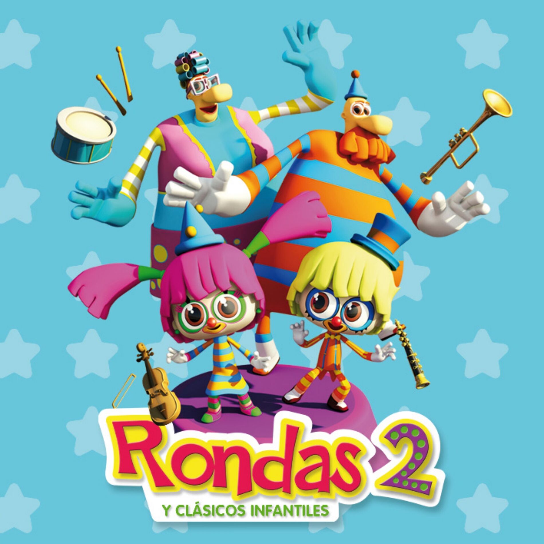 Album cover of Rondas y Clásicos Infantiles 2