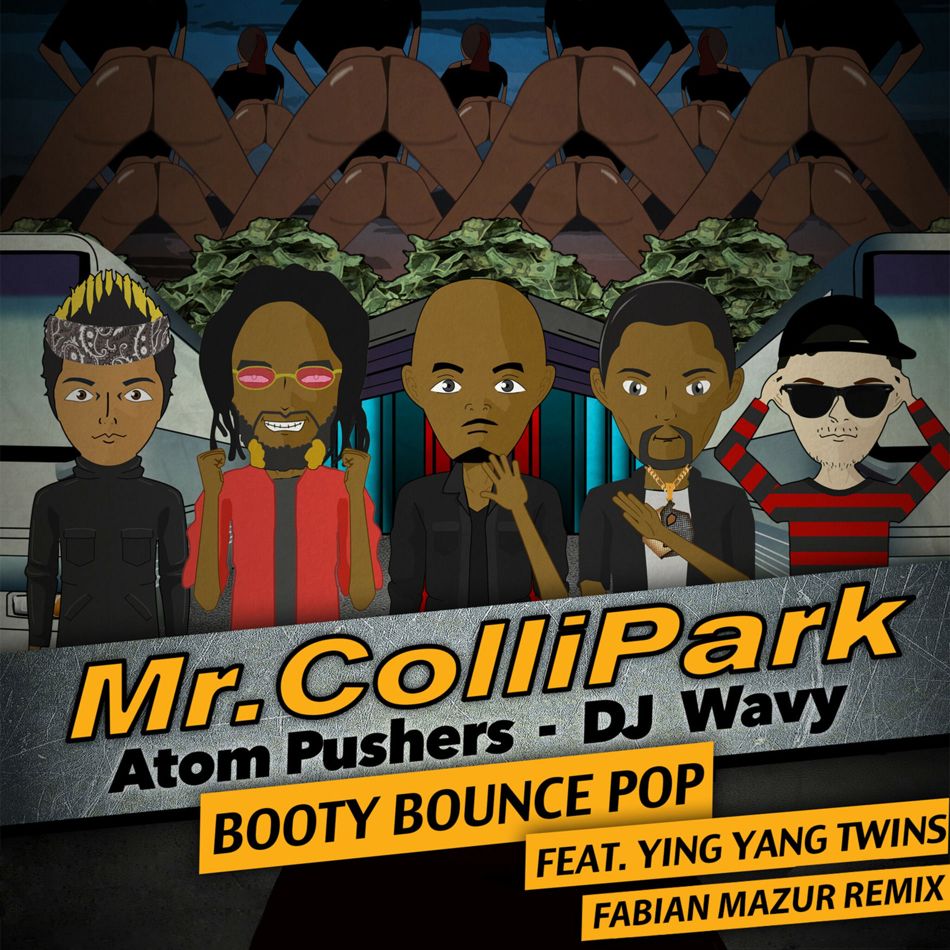 Album cover of Booty Bounce Pop (Fabian Mazur Remix)