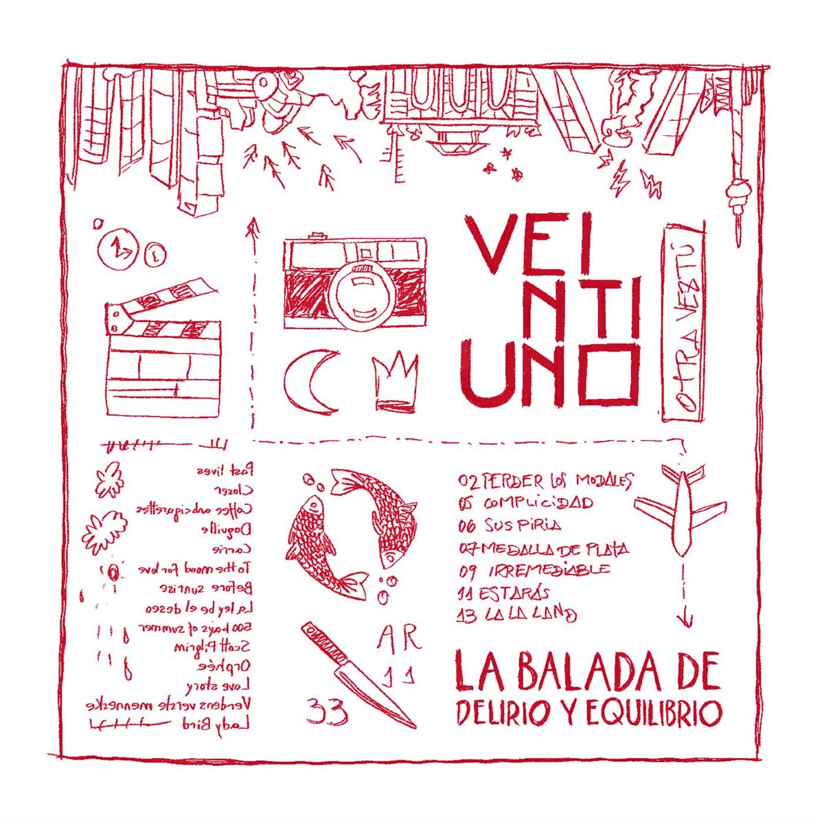 Album cover of La balada de Delirio y Equilibrio