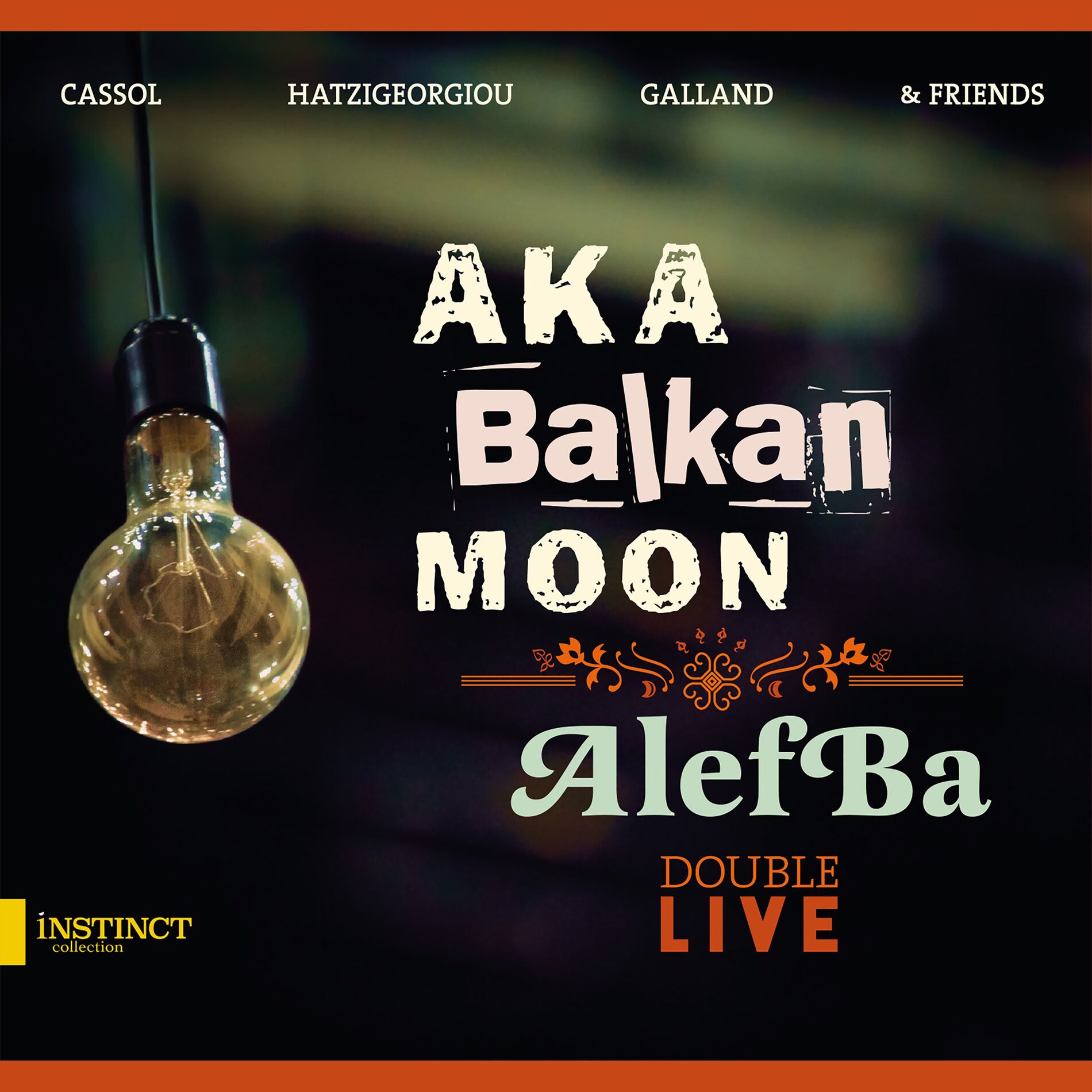 Album cover of Aka Balkan Moon - AlefBa: Double Live (Double Live)