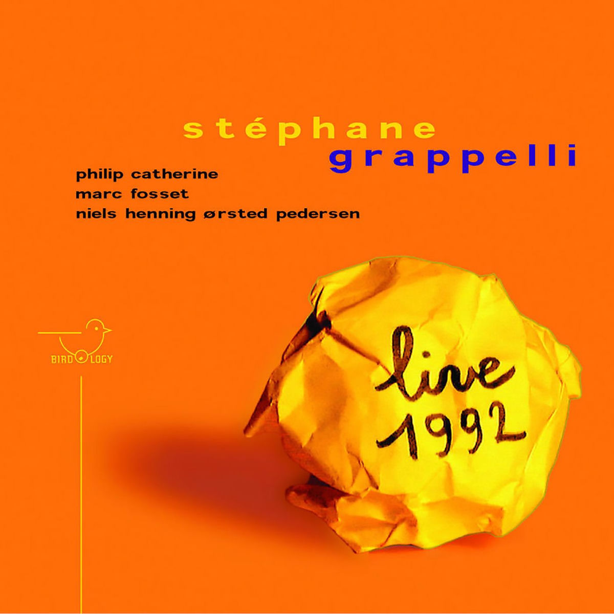Album cover of Live in Paris 1992