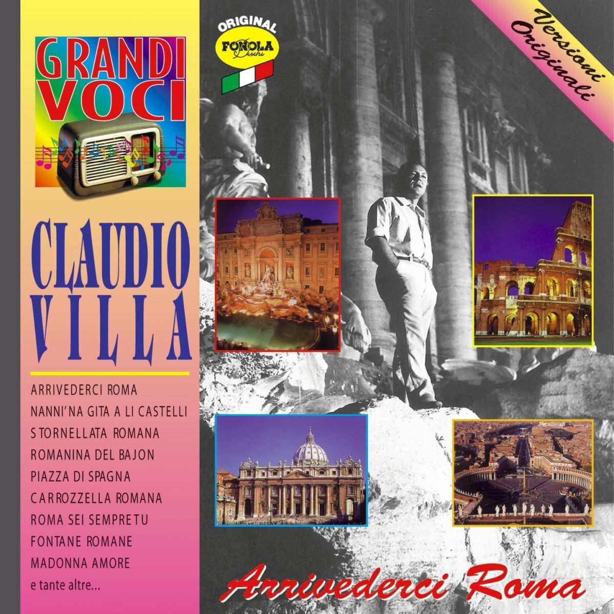 Album cover of Arrivederci Roma