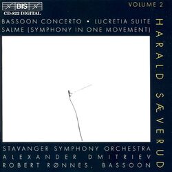 Cover of Saeverud: Bassoon Concerto