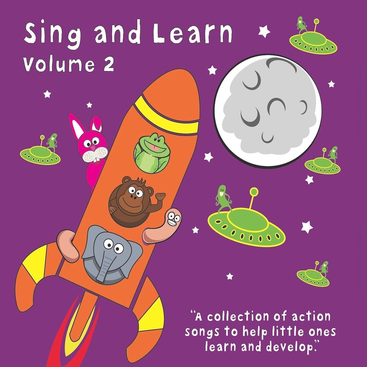 Album picture of Sing and Learn, Vol. 2 - A Collection of Action Songs to Help Little Ones Learn and Develop