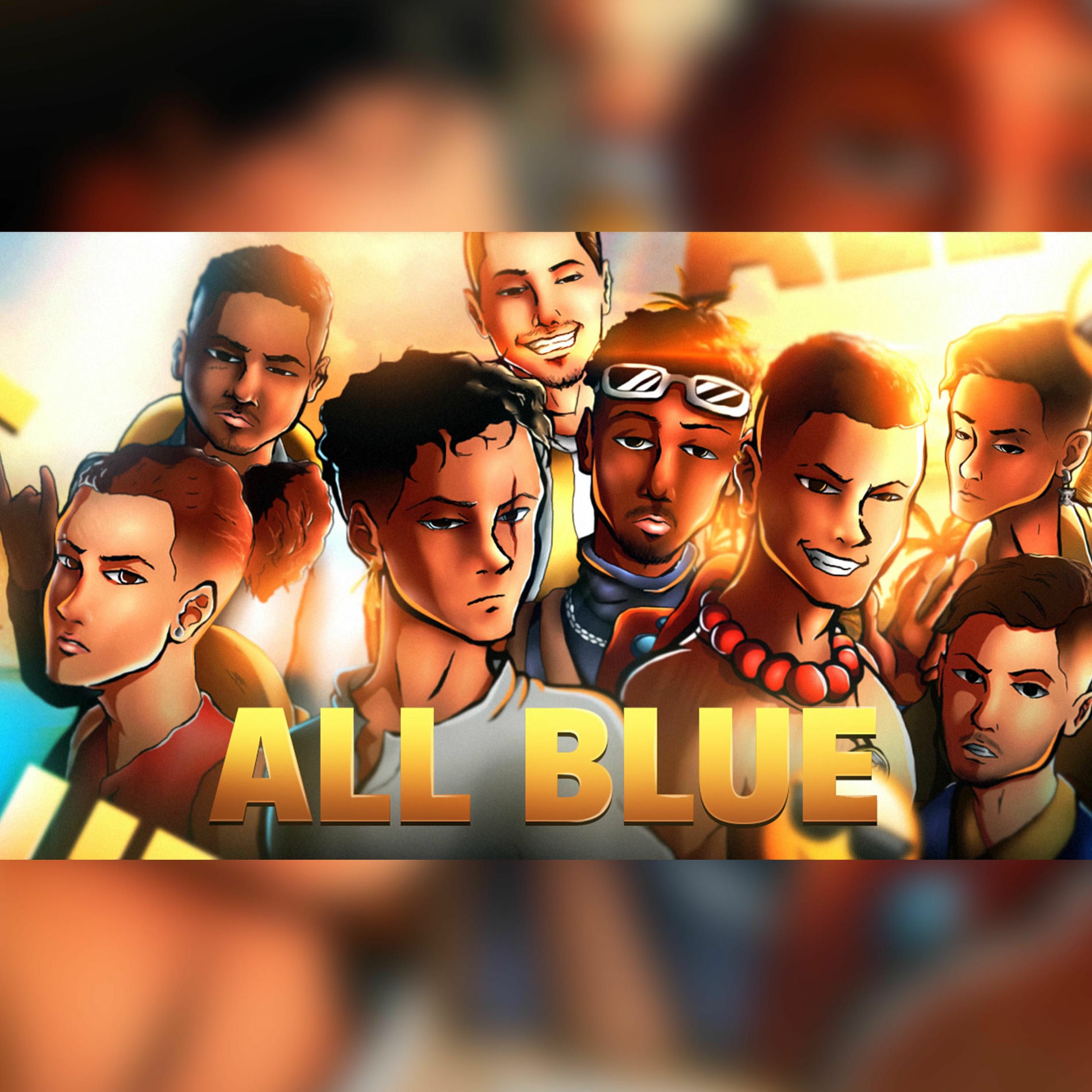 Album cover of All Blue (feat. Akashi Cruz, JRP, Atilla, SecondTime, $hinepsj & neri´s)
