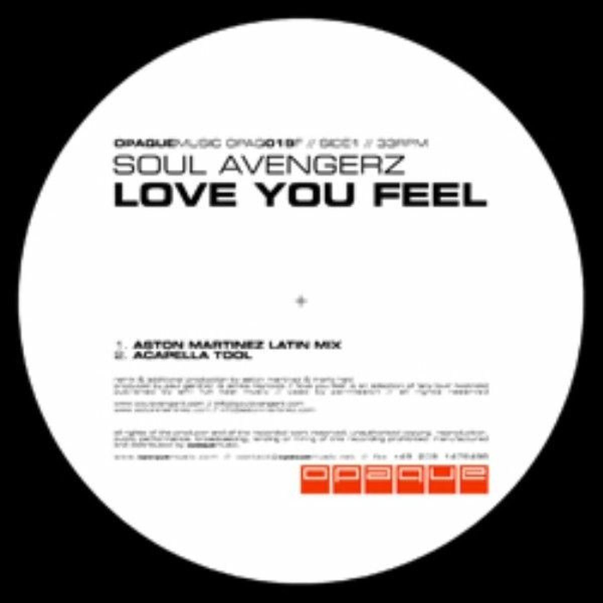 Album cover of Love you feel
