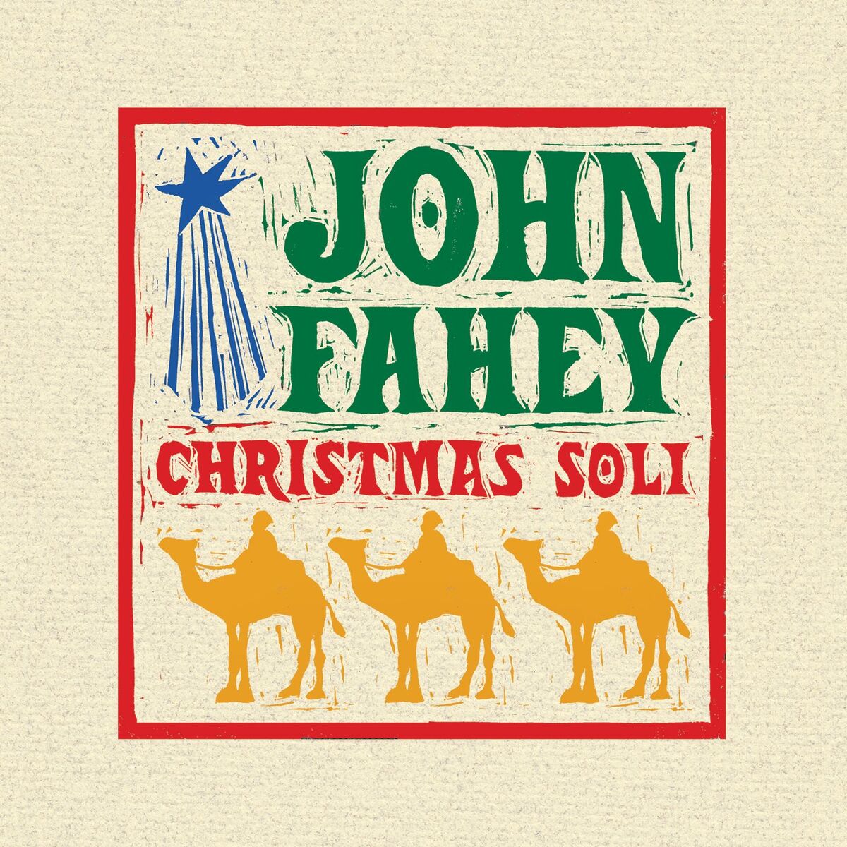 Album cover of Christmas Guitar Soli With John Fahey