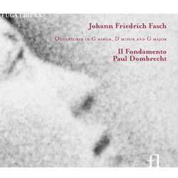 Cover of Fasch: Ouvertures in G Minor, D Minor and G Major