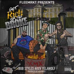 Cover of Get Rich or Go Broke (Remix)
