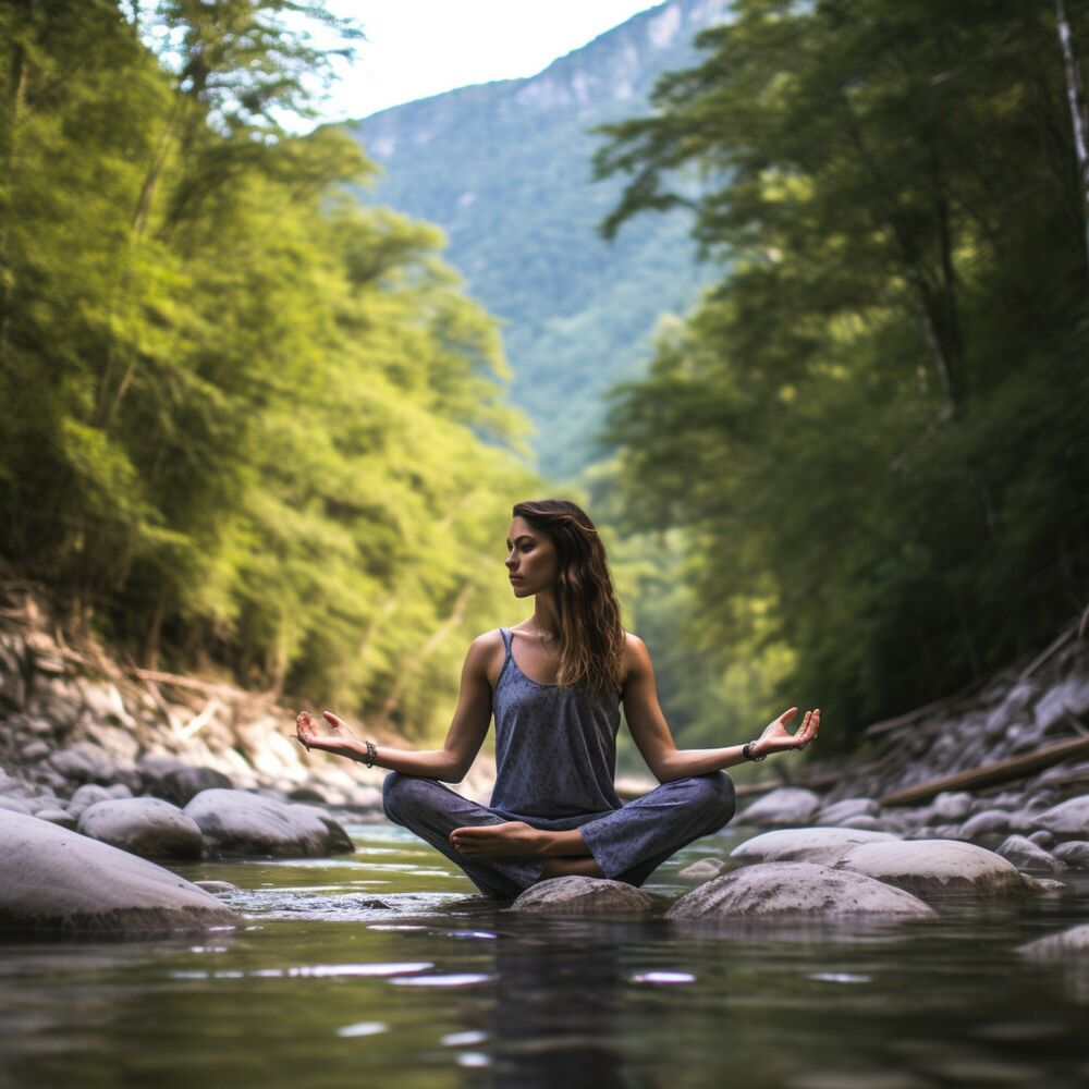 Picture of River Mantra: Yoga Rhythmic Serenity