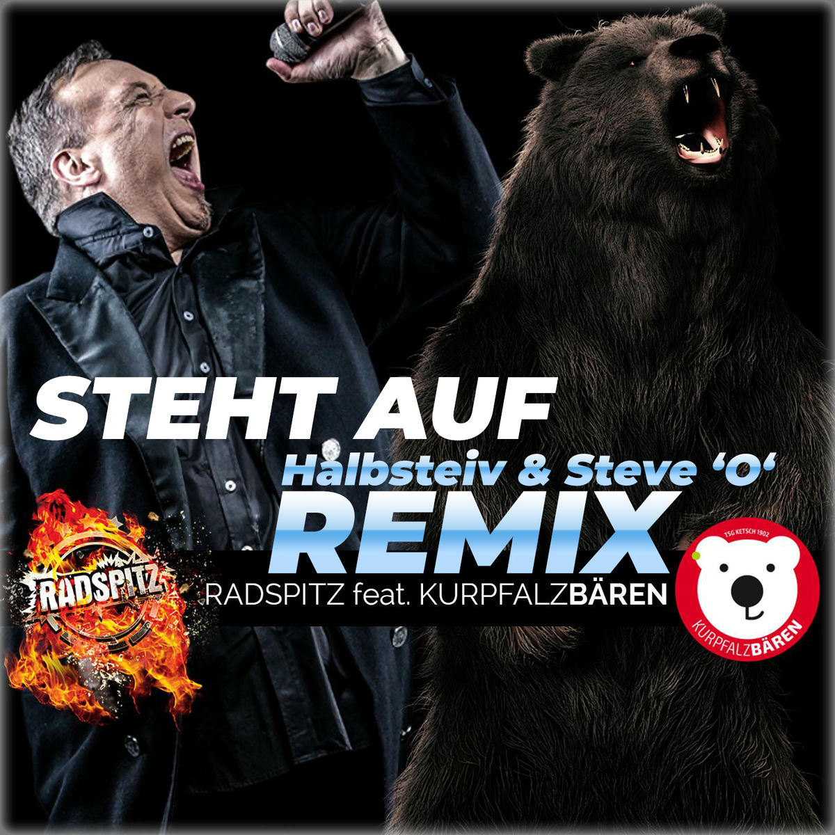 Album cover of Steht auf (Halbsteiv & Steve 'O' Remix)