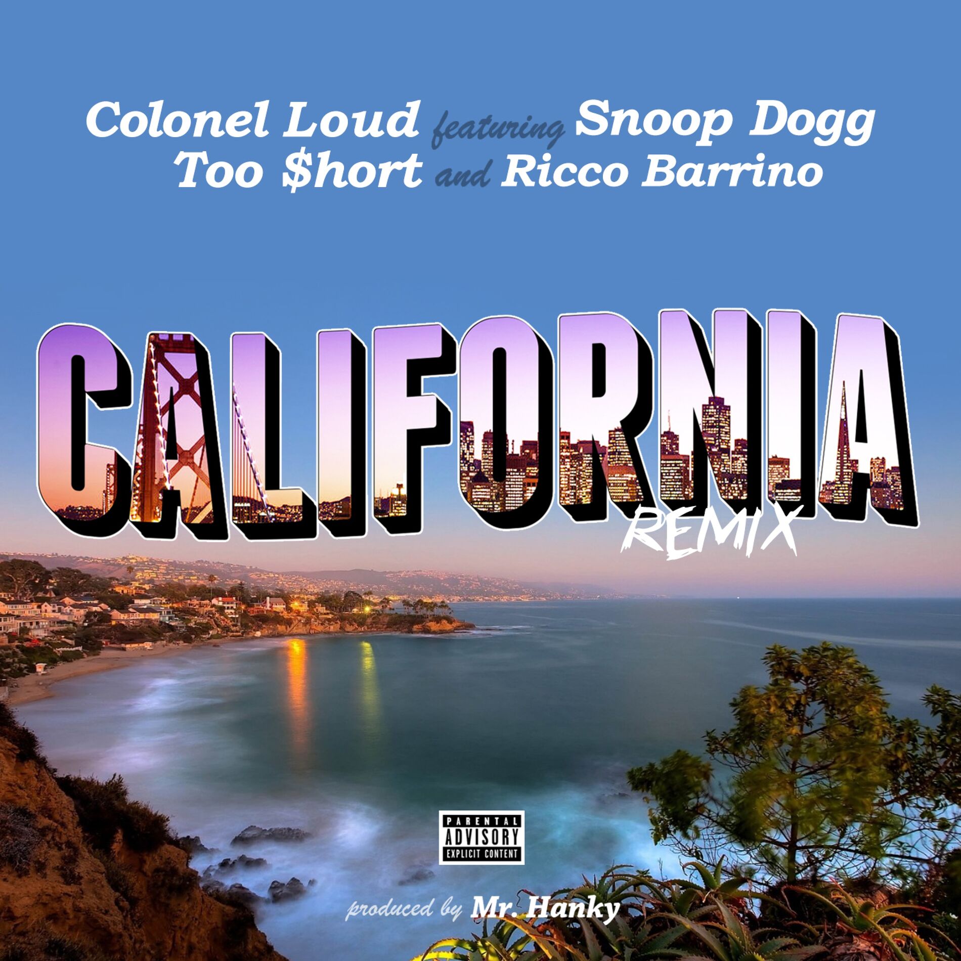 Album cover of California (feat. Too $hort, Snoop Dogg & Ricco Barrino) [Remix] - Single