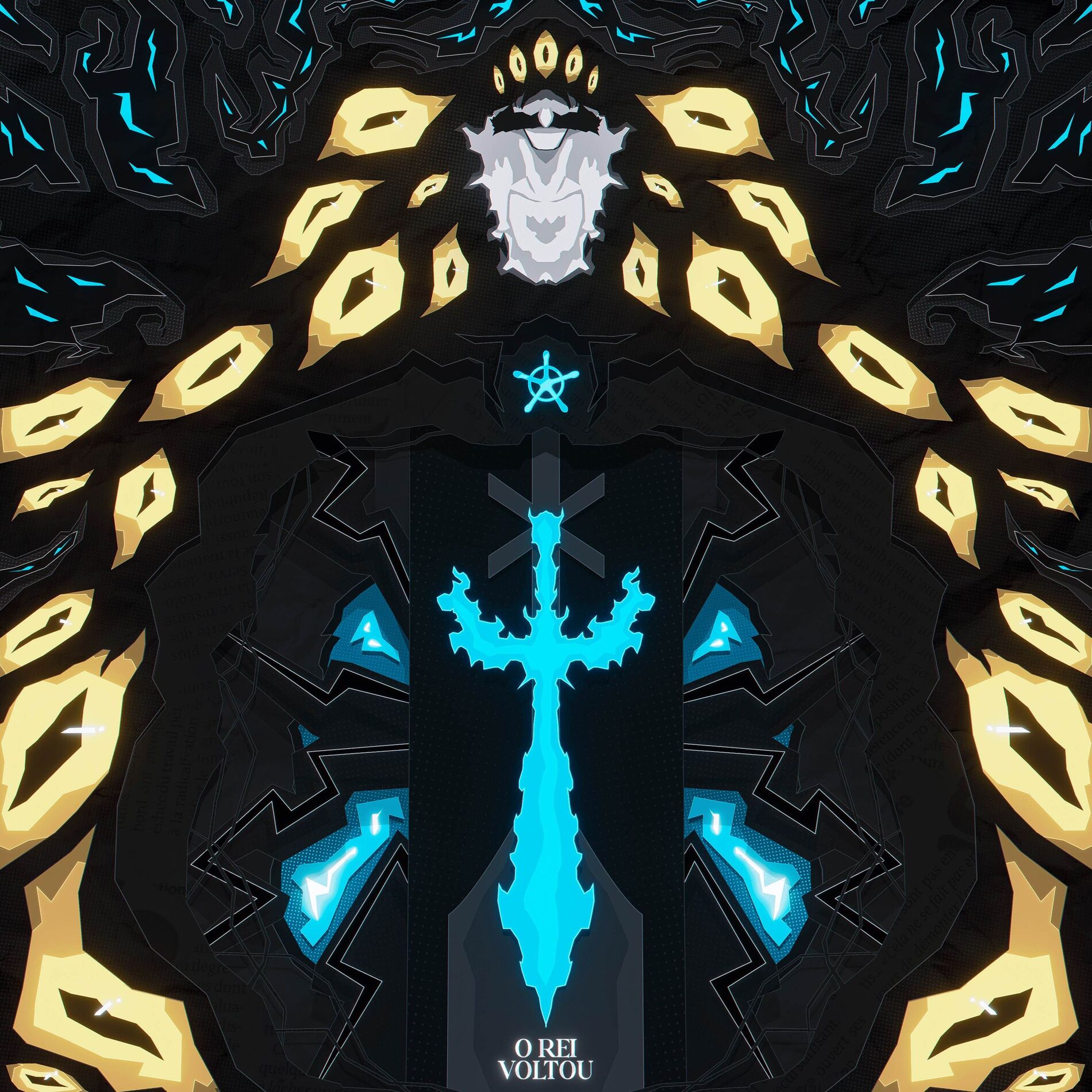 Album cover of O Rei Voltou, Yhwach