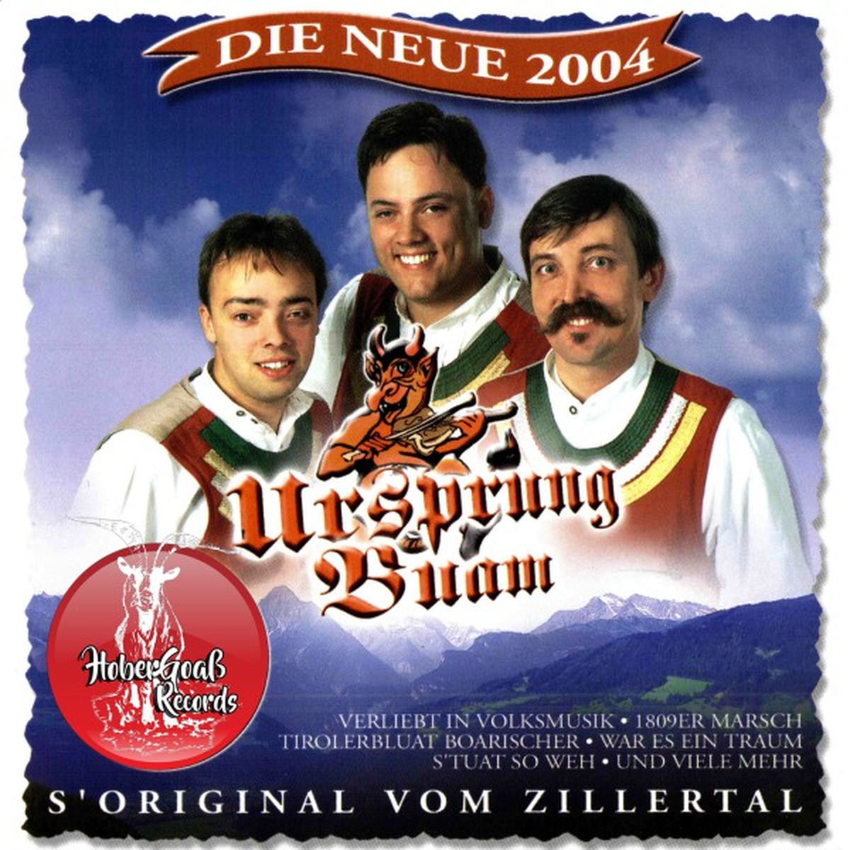 Album cover of S' Original vom Zillertal
