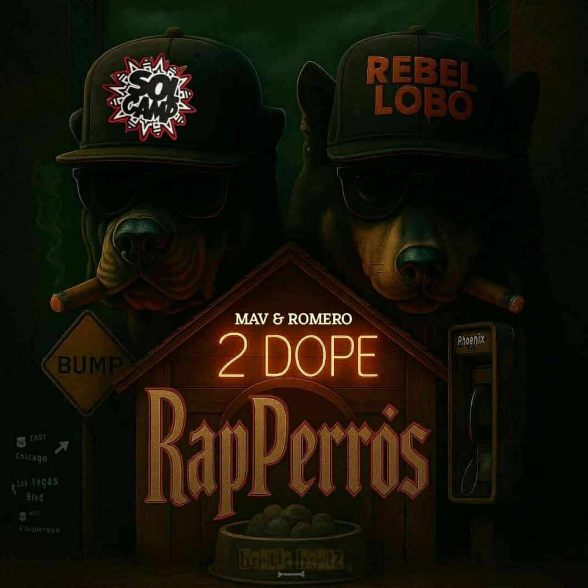 Album cover of 2 Dope RapPerro's