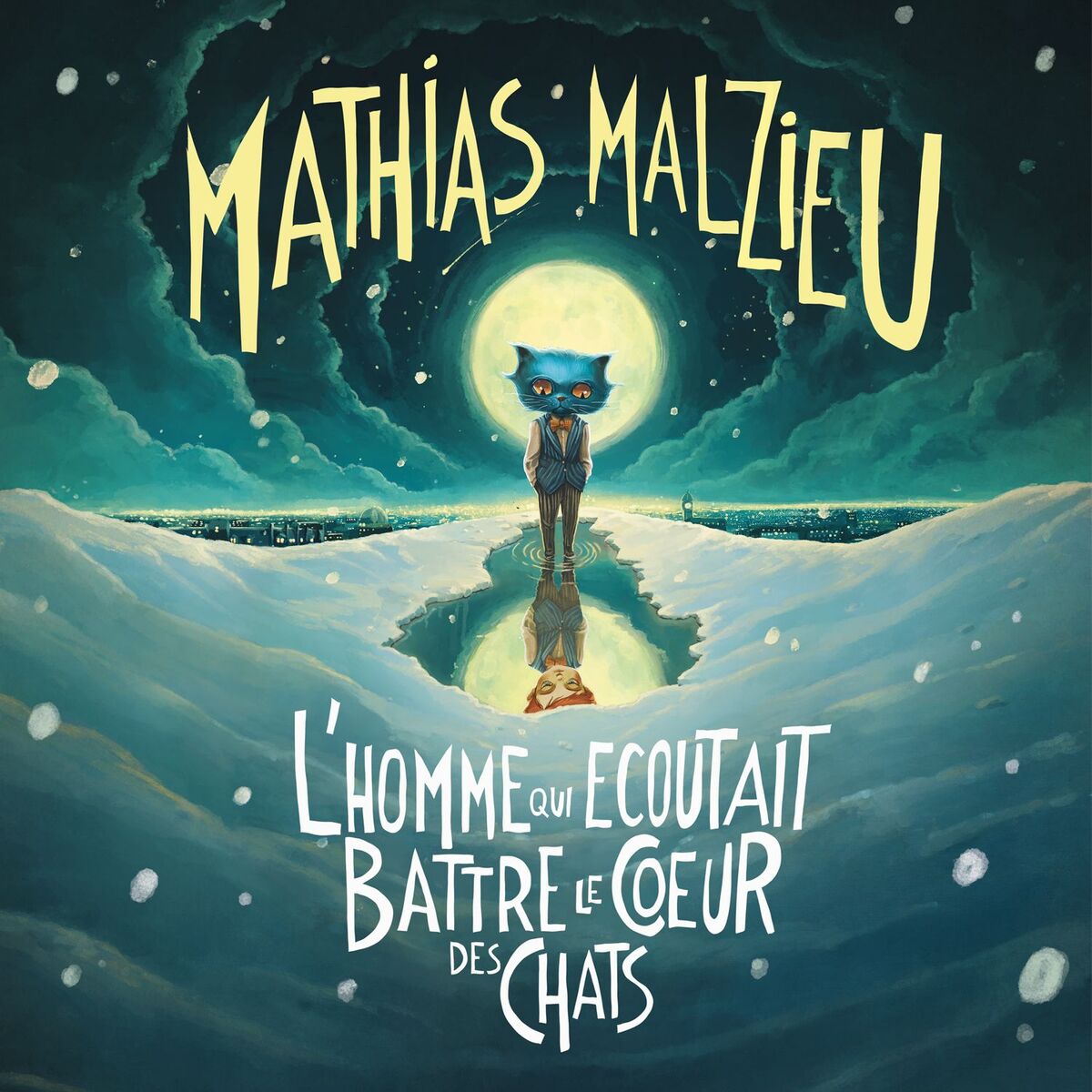 Album cover of L'homme qui écoutait battre le cœur des chats