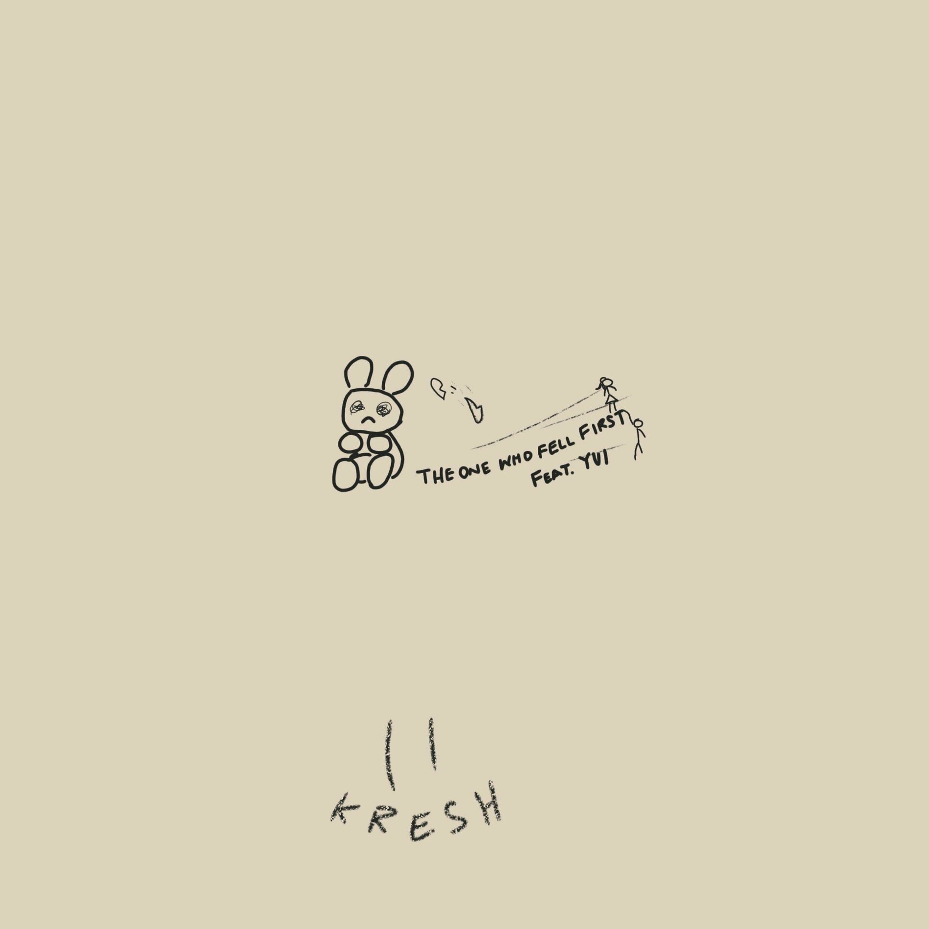 Album cover of the one who fell first. (feat. YUI)