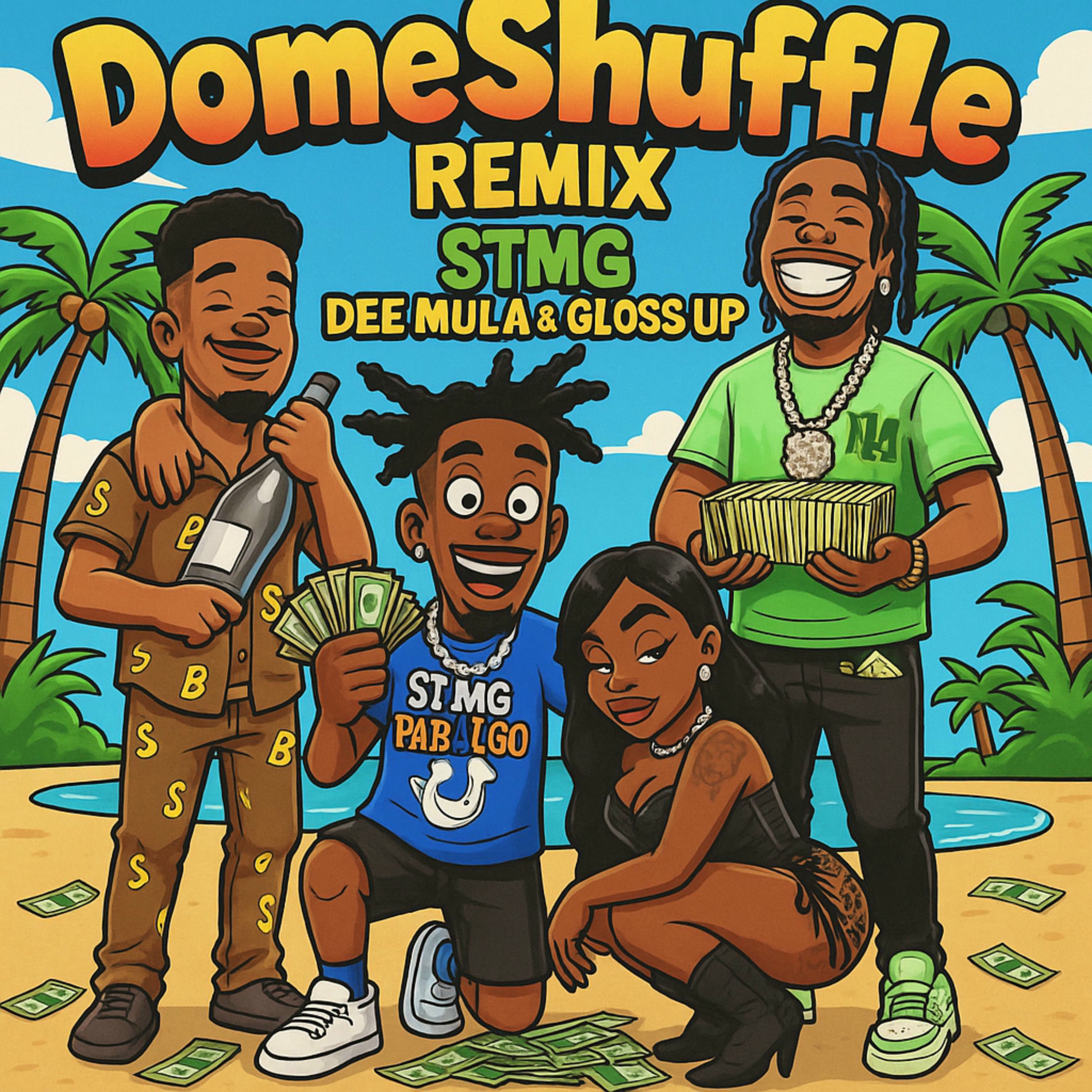 Album cover of DomeShuffle (feat. Dee Mula & Gloss Up) (Remix)