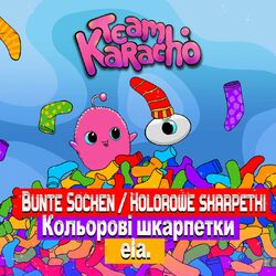 Cover of Bunte Socken / Kolorowe skarpetki / Кольорові шкарпетки